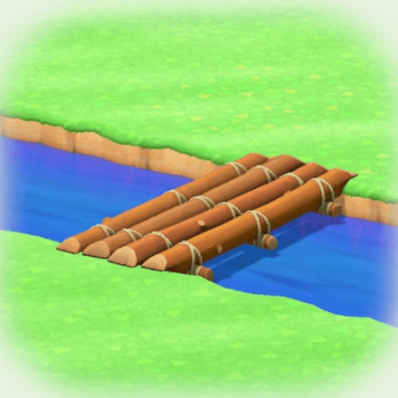 ACNH - Log Bridge