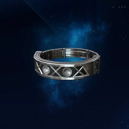 FINAL FANTASY VII Silver Ring - SHINRA MATERIA TYPE A