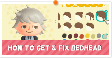 ACNH Bedhead Hair