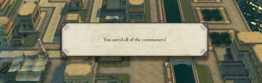 FE3H Rescued all villagers.