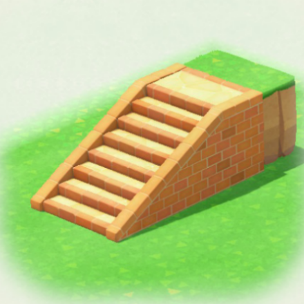 ACNH - Brick Staircase