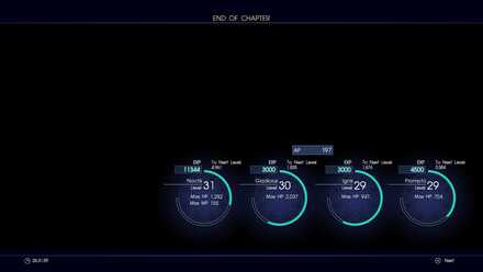 FINAL FANTASY XV_End of Chapter