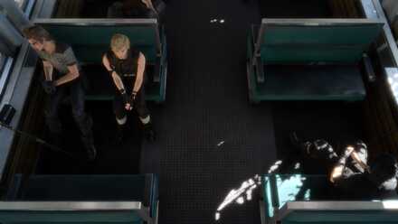 FINAL FANTASY XV_Train ride