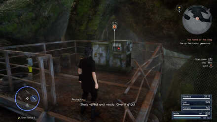 FINAL FANTASY XV_machine switch