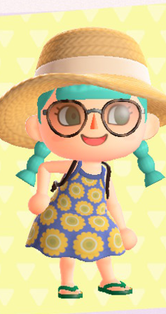 ACNH - Sample Vacation Outfit