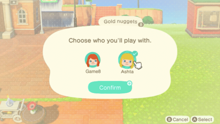 ACNH - Calling the third player