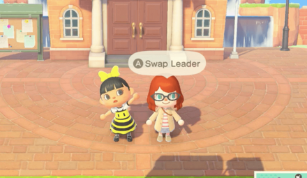 ACNH - A resident swaps letters