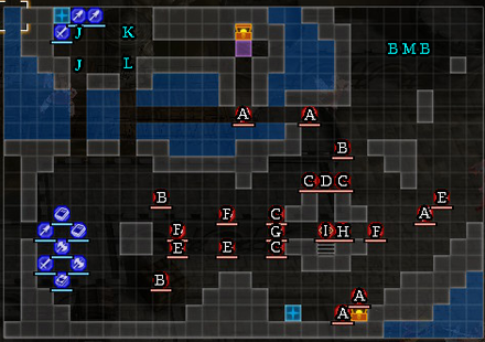 FE3H The Great Bridge Coup (Black Eagles) Enemy Layout.png