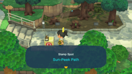 ACNH - Sun-Peek Path
