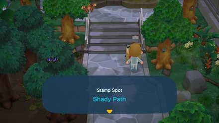 ACNH - Shady Path