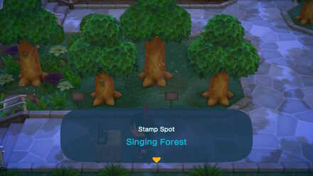 ACNH - Singing Forest