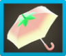 Peach Umbrella Image