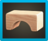 Wooden-Block Stool Image