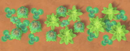 ACNH - Weeds in Spring Stage 2