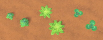 ACNH - Weeds in Spring Stage 1