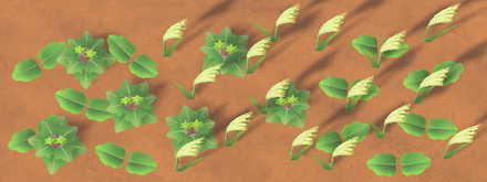 ACNH - Weeds in Early Autumn Stage 2