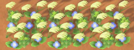 ACNH - Weeds in Early Autumn Stage 3