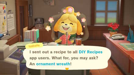 List Of Festive Series Furniture Item Recipes Acnh Animal Crossing New Horizons Switch Game8