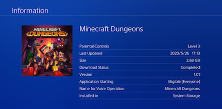 minecraft ps4 digital download