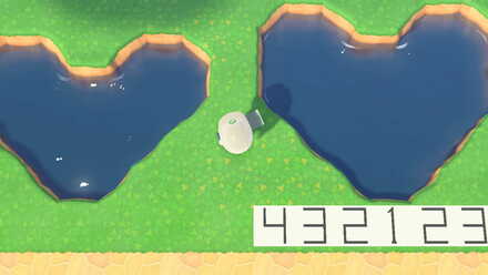 How to Make Shaped Ponds | ACNH - Animal Crossing: New Horizons (Switch