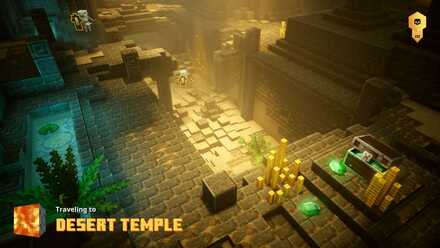 Desert Temple Mission Walkthrough Guide Desert Temple Secrets Minecraft Dungeons Game8