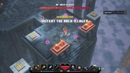 Obsidian Pinnacle Defeat the Arch-Villager