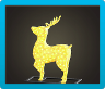Illuminated Reindeer Image