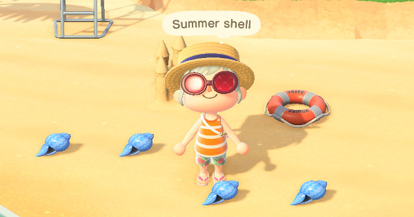 Shellfish pochette, Animal Crossing (ACNH)