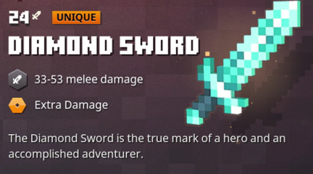 Minecraft Dungeons:Sword – Minecraft Wiki