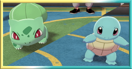Choose Bulbasaur or Squirtle