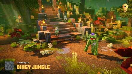 Dingy Jungle Mission Walkthrough Dingy Jungle Secrets Minecraft Dungeons Game8