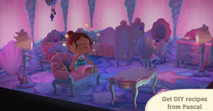 ACNH - Mermaid Series DLC Items