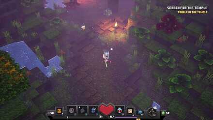 Search for the temple