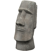 ACNH - Moai Statue