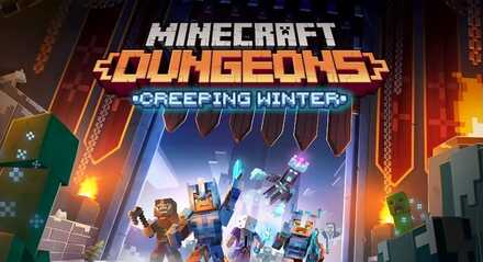 The Creeping Winter Dlc How To Unlock Creeping Winter Minecraft Dungeons Game8