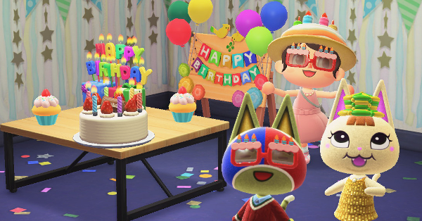 Animal Crossing Birthday Party – Sugar Geek Show