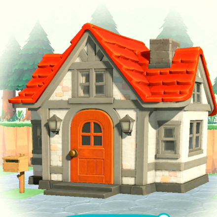 ACNH - Gray-trim common exterior