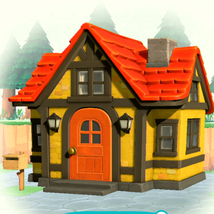 ACNH - Yellow common exterior