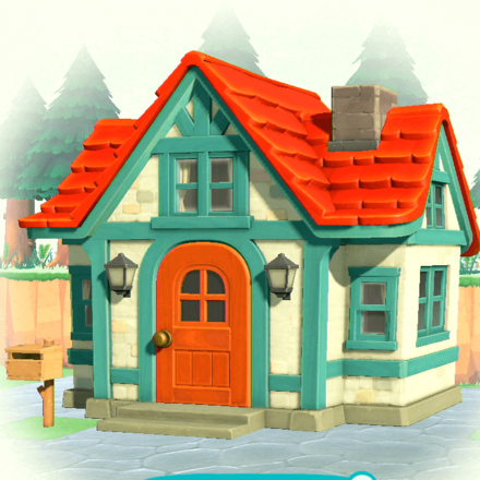 ACNH - Blue-trim common exterior