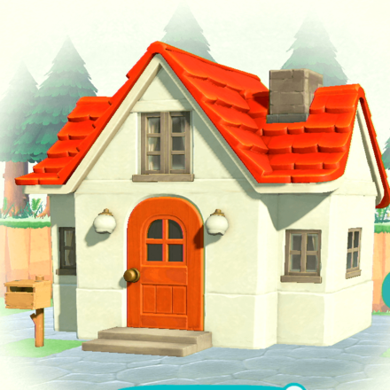 Exterior House Designs Animal Crossing : The first house you will place