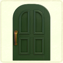 ACNH - Green common door