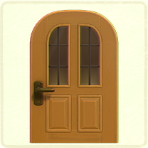 ACNH - Maple vertical-panes door