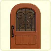 ACNH - Normal iron grill door