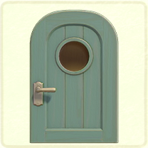 ACNH - Pale-blue basic door