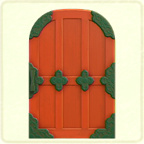 ACNH - Red zen door