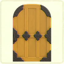 ACNH - Yellow zen door