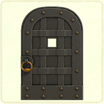 ACNH - Normal iron door