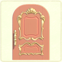 ACNH - Pink fancy door