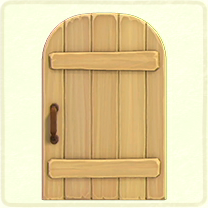 ACNH - Normal rustic door
