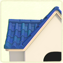 ACNH - Blue Shingles Roof